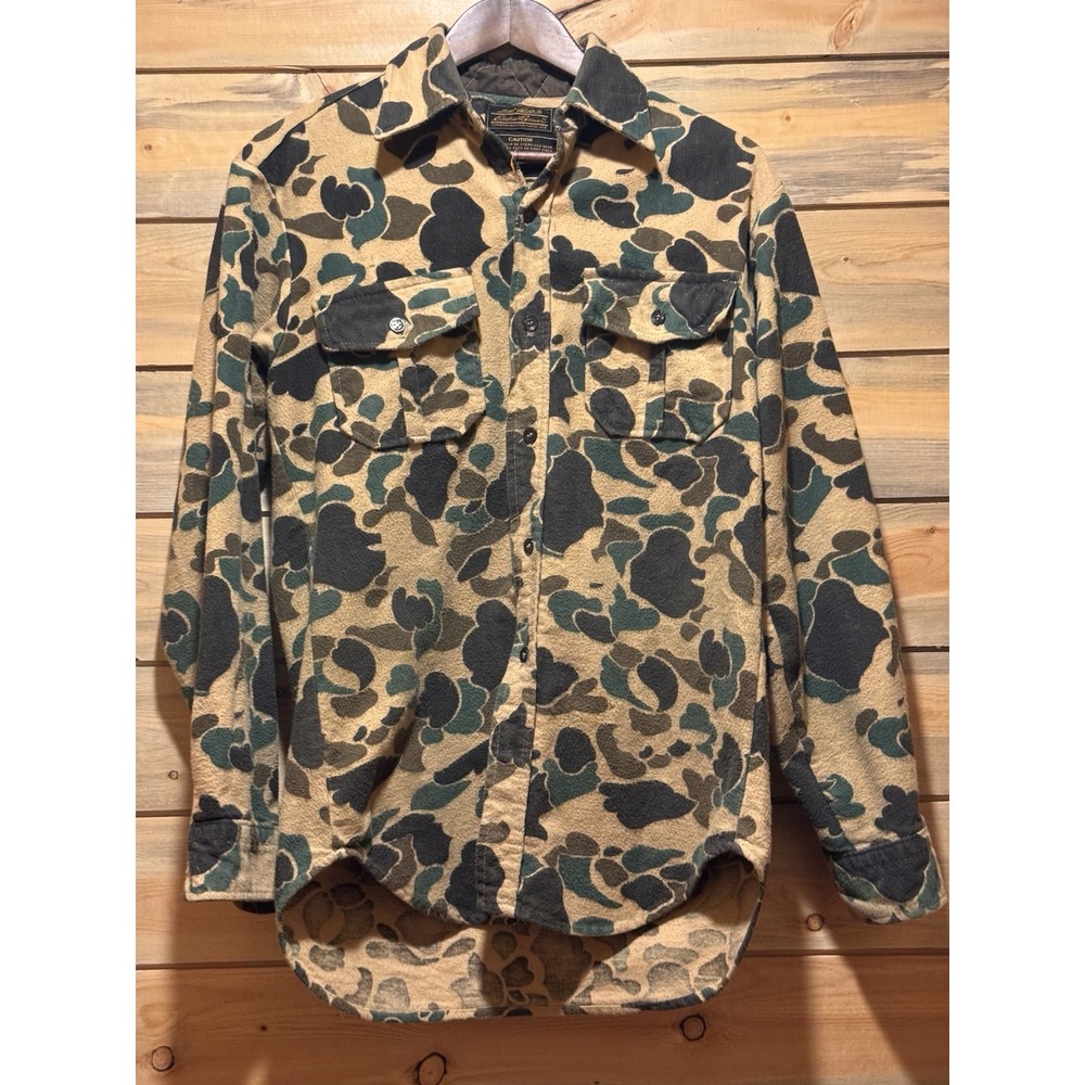 Eddie Bauer Camouflage Button Down Shirt